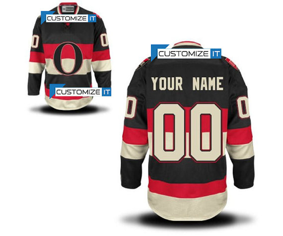 Men's Ottawa Senatorscustomized Hockey Jersey,name And Number Stitched